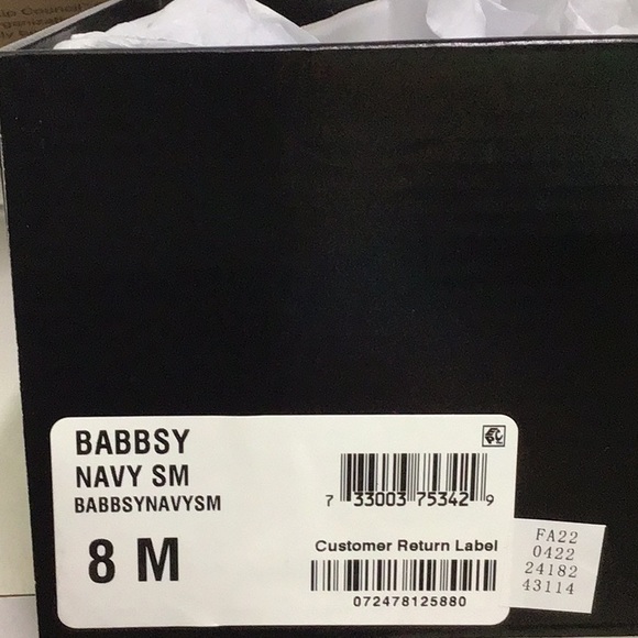 ALFANI navy sling back 8M shoes - Picture 12 of 14